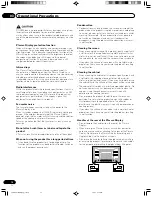 Предварительный просмотр 10 страницы Pioneer PDP4350SX Operating Instructions Manual