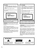 Предварительный просмотр 2 страницы Pioneer PDR-509 Operating Instructions Manual