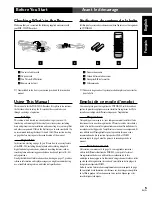 Предварительный просмотр 5 страницы Pioneer PDR-509 Operating Instructions Manual