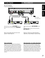 Предварительный просмотр 13 страницы Pioneer PDR-509 Operating Instructions Manual