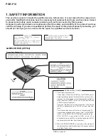 Предварительный просмотр 2 страницы Pioneer PDR-F10 Service Manual