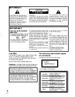 Preview for 2 page of Pioneer PDV-10 Operating Instructions Manual