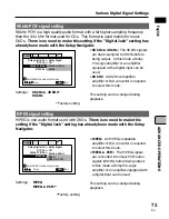 Preview for 73 page of Pioneer PDV-10 Operating Instructions Manual