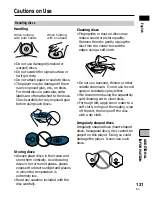 Preview for 121 page of Pioneer PDV-10 Operating Instructions Manual