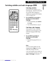 Preview for 27 page of Pioneer PDV-20 Operating Instructions Manual