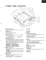 Preview for 3 page of Pioneer PL-420 Service Manual