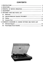 Preview for 2 page of Pioneer PL-71 Service Manual