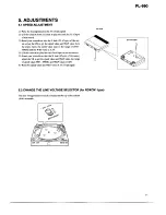 Preview for 11 page of Pioneer PL-990 Service Manual