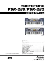 Pioneer PORTATONE PSR-280 Service Manual preview