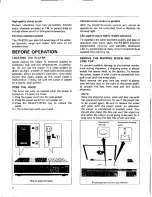 Preview for 6 page of Pioneer PR-8210 Operating Instructions Manual