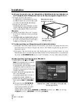 Preview for 62 page of Pioneer PRA-BD11 Operating Instructions Manual