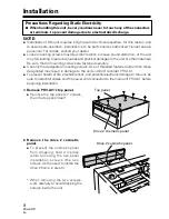 Предварительный просмотр 8 страницы Pioneer PRA-DW11 Operating Instructions Manual