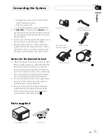 Preview for 7 page of Pioneer Premier AVIC-F90BT Installation Manual