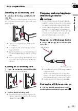 Preview for 15 page of Pioneer Premier AVIC-F90BT Operation Manual