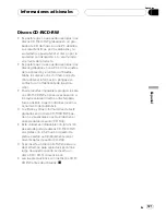 Preview for 121 page of Pioneer Premier DEH-P350 Operation Manual