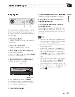 Предварительный просмотр 15 страницы Pioneer Premier DEH-P360 Operation Manual