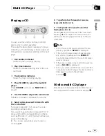 Предварительный просмотр 19 страницы Pioneer Premier DEH-P360 Operation Manual