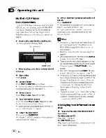 Предварительный просмотр 14 страницы Pioneer Premier DEH-P4000UB Operation Manual