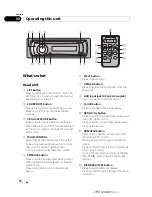 Preview for 10 page of Pioneer Premier DEH-P410UB Operation Manual