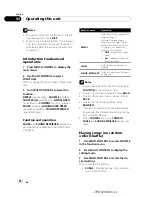 Preview for 22 page of Pioneer Premier DEH-P410UB Operation Manual