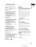 Preview for 43 page of Pioneer Premier DEH-P410UB Operation Manual