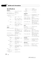 Preview for 58 page of Pioneer Premier DEH-P410UB Operation Manual