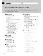 Preview for 2 page of Pioneer Premier DEH-P660 Operation Manual