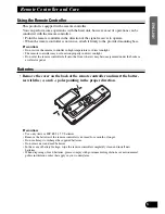 Preview for 9 page of Pioneer Premier DEX-P9 Owner'S Manual