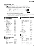 Preview for 3 page of Pioneer PRO-700HD Service Manual