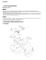 Предварительный просмотр 2 страницы Pioneer PRS-X340 Service Manual