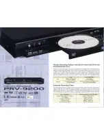 Preview for 4 page of Pioneer PRV-9200 Brochure & Specs