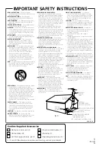 Предварительный просмотр 3 страницы Pioneer PRV-LX1 Operating Instructions Manual