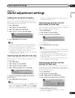 Предварительный просмотр 35 страницы Pioneer PureVision PDP-427XG Operating Instructions Manual