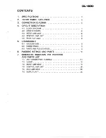 Preview for 2 page of Pioneer QL-600/FW Service Manual