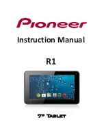 Pioneer R1 Instruction Manual preview