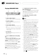 Preview for 18 page of Pioneer RDS DEH-P40MP Operation Manual