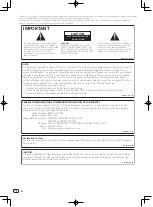 Preview for 2 page of Pioneer Remix station RMX-1000 Operating Instructions Manual