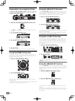 Preview for 8 page of Pioneer Remix station RMX-1000 Operating Instructions Manual