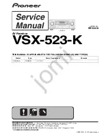 Предварительный просмотр 3 страницы Pioneer RRV4418 Service Manual