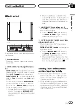 Предварительный просмотр 5 страницы Pioneer RS-A99 Owner'S Manual