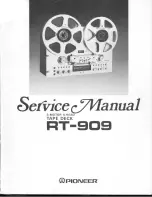 Pioneer RT-909 Service Manual preview