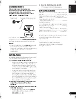 Preview for 7 page of Pioneer S-51W Operating Instructions Manual