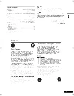 Предварительный просмотр 5 страницы Pioneer S-71-K Operating Instructions Manual