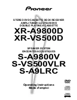 Preview for 1 page of Pioneer S-A9800V Operating Instruction