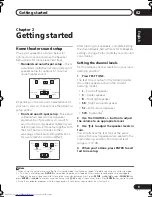 Предварительный просмотр 9 страницы Pioneer S-DV151 Operating Instructions Manual