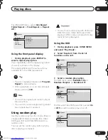 Предварительный просмотр 39 страницы Pioneer S-DV222 Operating Instructions Manual