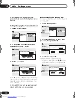 Предварительный просмотр 66 страницы Pioneer S-DV222 Operating Instructions Manual