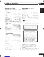 Предварительный просмотр 39 страницы Pioneer S-DV232 Operating Instructions Manual