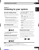 Preview for 11 page of Pioneer S-DV250 Operating Instructions Manual