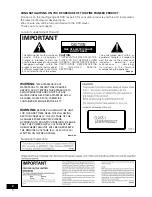 Preview for 2 page of Pioneer S-DV303 Operating Instructions Manual